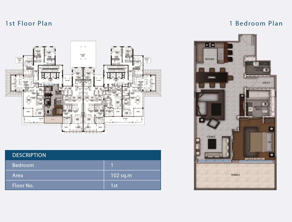 1 BEDROOM A PLAN